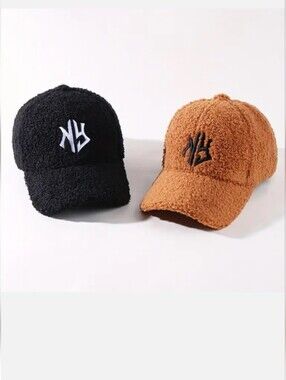 New York Embroidery Warm Winter Baseball Caps